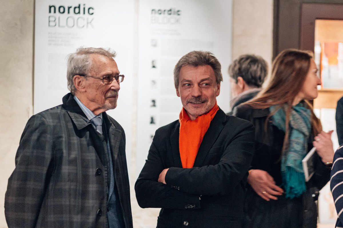 The opening of the architecture exhibition NORDIC BLOCK