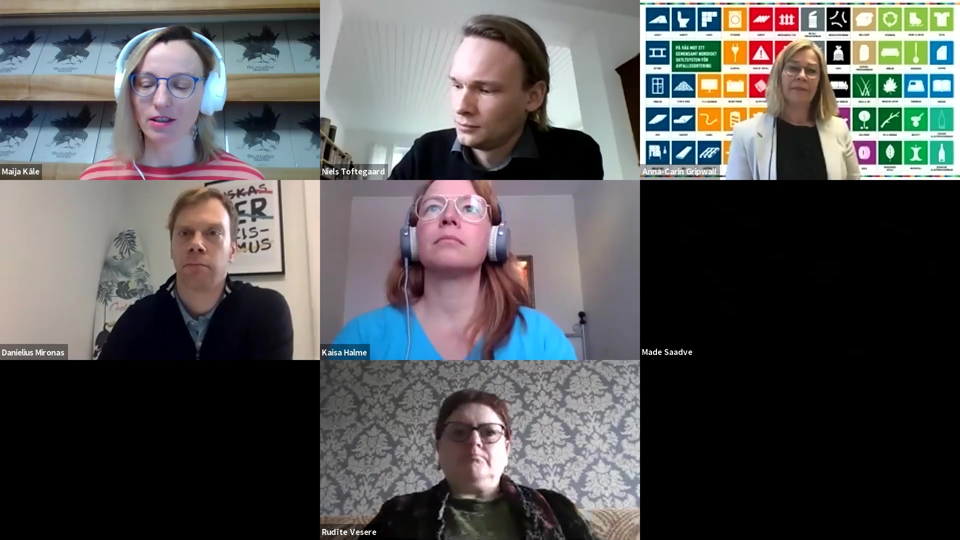 The experience of implementing Danish waste pictograms in the Nordic countries at the webinar