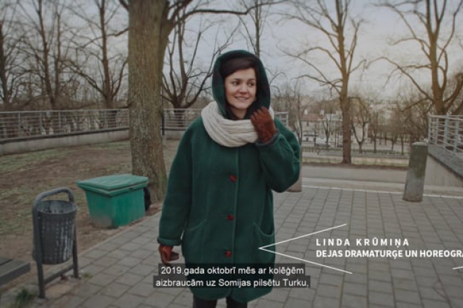 Ziemeļvalstu un Baltijas valstu mobilitātes programma KULTŪRA. Radošo braucienu atbalsts. Dejas dramaturģe Linda Krūmiņa